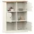 Produktbild 3 för Bokhylla VIGO vit 90x35x114,5 cm massiv furu