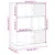 Produktbild 9 för Bokhylla VIGO vit 90x35x114,5 cm massiv furu