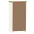 Produktbild 7 för Bokhylla VIGO vit 60x35x114,5 cm massiv furu