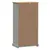 Produktbild 7 för Bokhylla VIGO grå 60x35x114,5 cm massiv furu