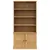 Produktbild 4 för Bokhylla VIGO 85x35x170 cm massiv furu