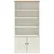 Produktbild 4 för Bokhylla VIGO vit 85x35x170 cm massiv furu