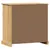 Produktbild 7 för Skänk med lådor VIGO 78x40x75 cm massiv furu