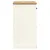 Produktbild 6 för Skänk med lådor VIGO 78x40x75 cm vit massiv furu