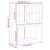 Produktbild 9 för Överdel kommod VIGO 78x30x100 cm massiv furu