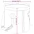 Produktbild 7 för Hopfällbara hinkar 2 st svart 20 L PVC