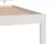 Produktbild 7 för Sängram vit 120x190 cm liten dubbel massiv furu