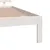 Produktbild 7 för Sängram vit 135x190 cm dubbel massiv furu