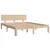 Produktbild 4 för Sängram 140x190 cm massiv furu