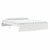 Produktbild 3 för Sängram vit 150x200 cm King Size massiv furu