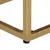 Produktbild 7 för Skänk svart och guld 110x30x75 cm massivt mangoträ