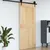Produktbild 4 för Dörr NARVIK 100x210 cm massiv furu