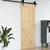 Produktbild 4 för Dörr NARVIK 90x210 cm massiv furu