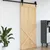 Produktbild 4 för Dörr NARVIK 100x210 cm massiv furu