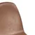 Produktbild 7 för Matstolar 4 st 43,5x53,5x84 cm glansig brun konstläder	
