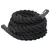 Produktbild 6 för Battle rope svart 9 m 6,8 kg polyester