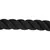 Produktbild 7 för Battle rope svart 12 m 9 kg polyester