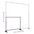 Produktbild 7 för Bakgrundsstativ 2 st svart 254x243 cm stål