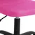 Produktbild 7 för Kontorsstol rosa nättyg