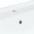 Produktbild 9 för Handfat vit 81x48x19,5 cm rektangulärt keramik