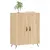Produktbild 3 för Skänk sonoma-ek 69,5x34x90 cm konstruerat trä