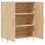 Produktbild 6 för Skänk sonoma-ek 69,5x34x90 cm konstruerat trä