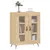 Produktbild 3 för Skänk sonoma-ek 69,5x34x90 cm konstruerat trä