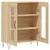 Produktbild 6 för Skänk sonoma-ek 69,5x34x90 cm konstruerat trä