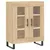 Produktbild 2 för Skänk sonoma-ek 69,5x34x90 cm konstruerat trä