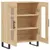 Produktbild 6 för Skänk sonoma-ek 69,5x34x90 cm konstruerat trä