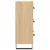 Produktbild 7 för Skänk sonoma-ek 69,5x34x90 cm konstruerat trä