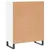 Produktbild 8 för Skåp vit 69,5x34x90 cm konstruerat trä