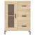 Produktbild 5 för Skänk sonoma-ek 69,5x34x90 cm konstruerat trä