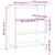 Produktbild 9 för Bokhylla rökfärgad ek 69,5x32,5x90 cm konstruerat trä