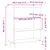 Produktbild 9 för Bokhylla rökfärgad ek 69,5x32,5x90 cm konstruerat trä