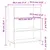 Produktbild 9 för Bokhylla sonoma-ek 69,5x32,5x90 cm konstruerat trä
