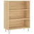 Produktbild 2 för Bokhylla sonoma-ek 69,5x32,5x90 cm konstruerat trä