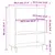 Produktbild 9 för Bokhylla sonoma-ek 69,5x32,5x90 cm konstruerat trä