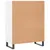 Produktbild 6 för Bokhylla vit 69,5x32,5x90 cm konstruerat trä
