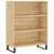 Produktbild 2 för Bokhylla sonoma-ek 69,5x32,5x90 cm konstruerat trä