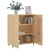 Produktbild 4 för Skänk sonoma-ek 69,5x34x90 cm konstruerat trä