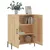 Produktbild 4 för Skänk sonoma-ek 69,5x34x90 cm konstruerat trä