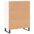 Produktbild 8 för Skåp vit 69,5x34x90 cm konstruerat trä