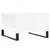 Produktbild 8 för Soffbord vit 55x55x36,5 cm konstruerat trä
