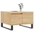 Produktbild 3 för Soffbord sonoma-ek 55x55x36,5 cm konstruerat trä