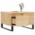 Produktbild 4 för Soffbord sonoma-ek 55x55x36,5 cm konstruerat trä