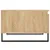 Produktbild 7 för Soffbord sonoma-ek 55x55x36,5 cm konstruerat trä