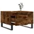 Produktbild 4 för Soffbord rökfärgad ek 55x55x36,5 cm konstruerat trä
