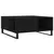Produktbild 2 för Soffbord svart 80x80x36,5 cm konstruerat trä