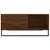 Produktbild 5 för Soffbord brun ek 80x80x36,5 cm konstruerat trä